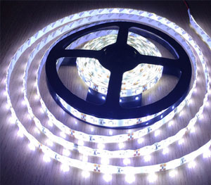 3528白光暖光软灯带