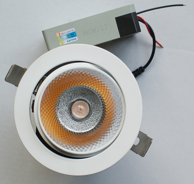 COB嵌入式LED射灯